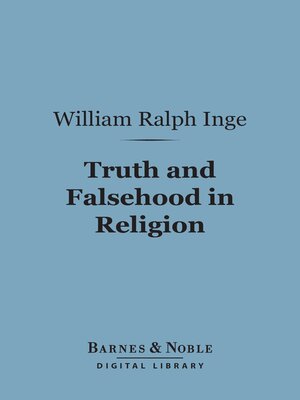 cover image of Truth and Falsehood in Religion (Barnes & Noble Digital Library)